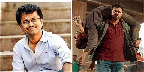 Film director AR Murugadoss; a still of Vijay from 'Sarkar'. (Photos | File)