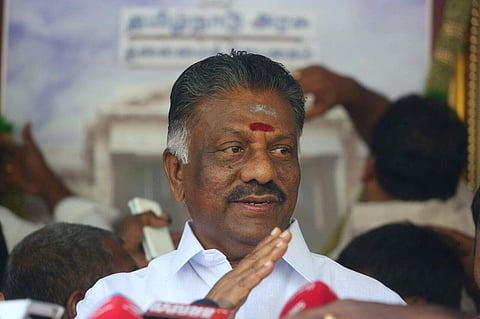 Tamil Nadu Deputy CM  O Panneerselvam (File | EPS)