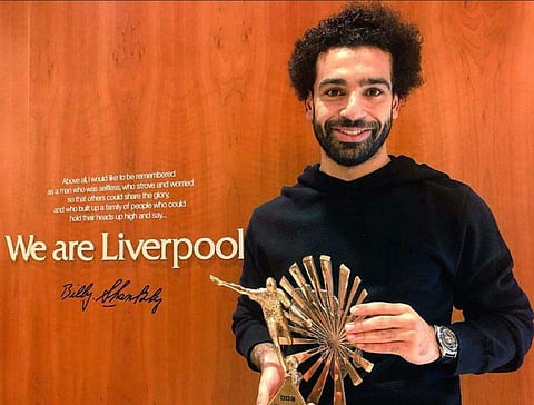 Liverpool striker Mohamed Salah retains BBC African Footballer of the Year award