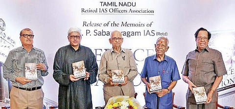 The book, Service to the Nation, was recently launched