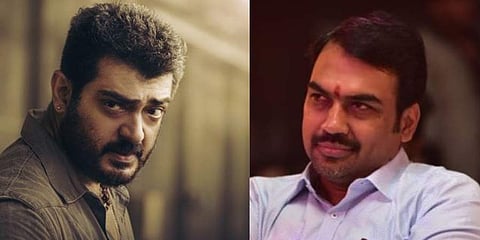 Actor Ajith and journalist Rangaraj Pandey (Photo | Twitter)