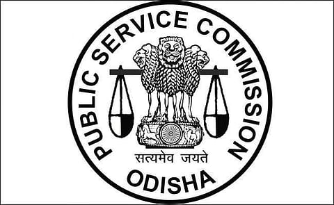 Logo of Odisha Public Service Commission. 