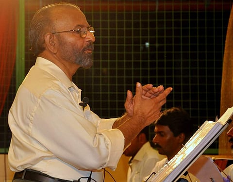 Malayalam music director Jerry Amaldev (Photo | Facebook)