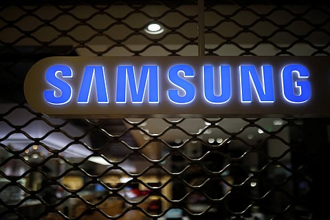The logo of Samsung Electronics. (Photo | Reuters)