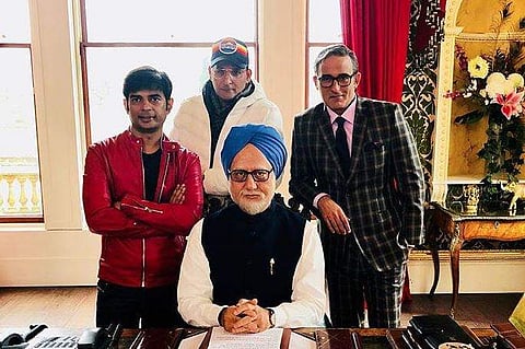 Bollywood actor Anupam Kher in 'The Accidental Prime Minister'. (Photo | Anupam Kher Instagram)