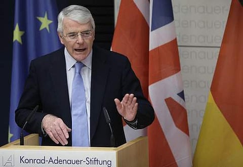 Britain's former Prime Minister Sir John Major (File Photo | AP)