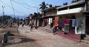 A clean street of Durubandh village under Khambarigaon panchayat in Digapahandi | Express