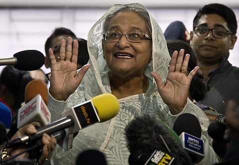 Bangladesh PM Sheikh Hasina. (Photo | AP)