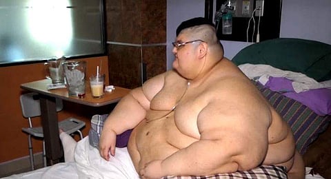 Juan Pedro Franco aims to lose another 138 kilograms. (Photo | Youtube screengrab)