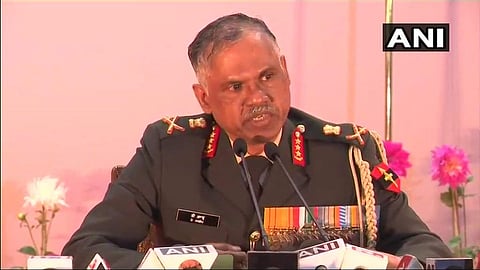 : Lt General Devraj Anbu,GOC Northern Command (Twitter Photo: ANI)