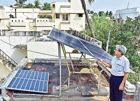 While long time users of rooftop Solar Plants like Suresh continue to stand by their decision for the sake of energy security, those who are looking to do so now are met with disappointment with the alleged stoppage of subsidies | Martin Louis