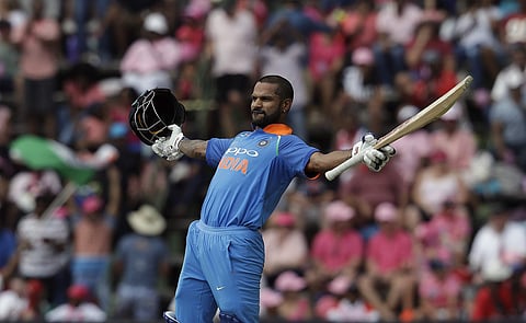Shikhar Dhawan went vain as Proteas won the Pink ODI at Johannesburg (FIle | AP)