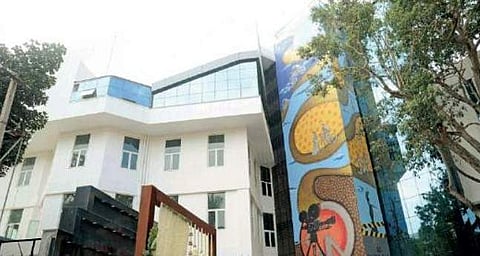 The newly opened building for cine artistes  (EPS)