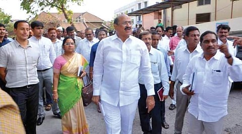 Health minister Kamineni Srinivasa Rao | Express