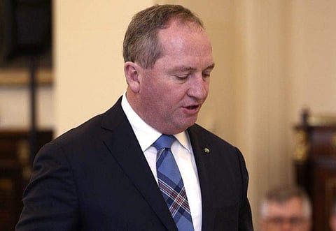 A file photo of Australia's deputy prime minister Barnaby Joyce | AP