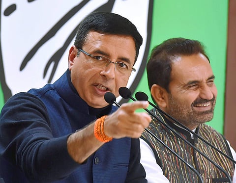 AICC spokesperson Randeep Singh Surjewala (FIle | PTI)