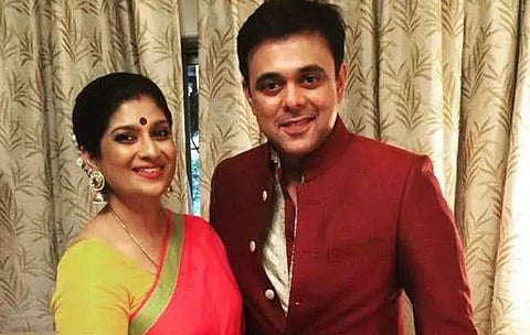 Marathi actress Chinmayee Surve-Raghavan and her husband Sumeet Raghavan (Photo | Sumeet Raghavan Facebook)