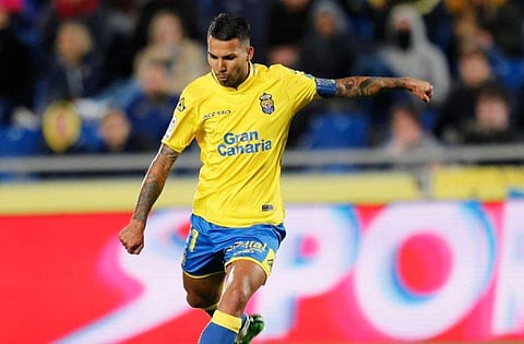 Jonathan Viera returned to Las Palmas in 2015 after a one-season loan to Rayo Vallecano and another season at Belgian club Standard Liege. (Photo | Las Palmas Twitter)
