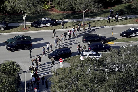 A former student armed with an AR-15 rifle opened fire at a Florida high school killing at least 17 people. (Photo: AP)
