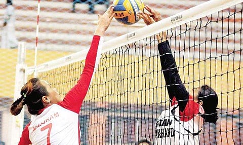 Action from the match between Mizoram and Uttarakhand | A Sanesh