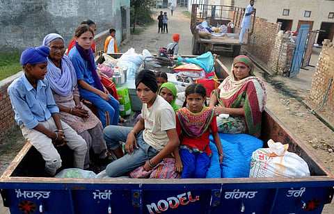 Locals along the Indo-Pak border vacate their villages inside Pakistan-occupied Kashmir | PTI