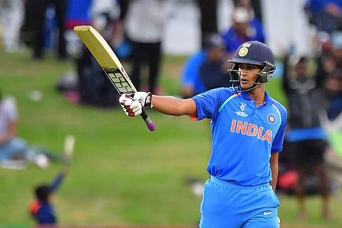Delhi-boy Manjot Kalra emerged as the man for big occasion, scoring a sublime 101 not out off   102 balls. (Photo | Twitter)