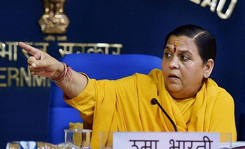 Senior BJP leader Uma Bharti