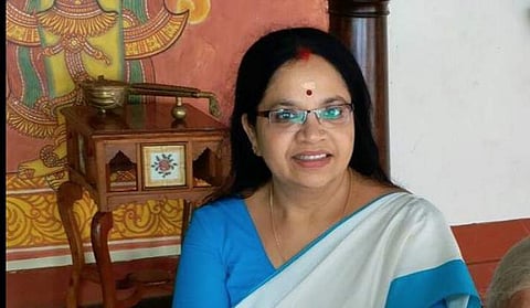 Malayalam dubbing artist Bhagyalakshmi (Facebook/Bhagya Lakshmi)