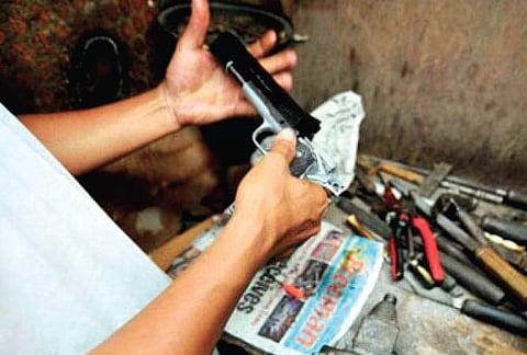 The arms licence holders should produce their original licence.