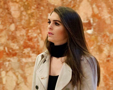 Top Trump aide Hope Hicks (File photo | AP)