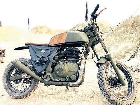Cinematographer Bhuvan Gowda reboots a Royal Enfield Triumph for Yash in 'KGF'