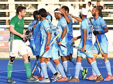 Yje India-Pakistan fixture is sure to draw thousands of spectators to the venue as well as millions of fans tuning in from across the world. (Photo/Hockey India Twitter)