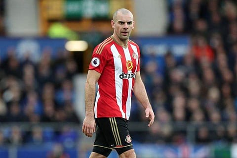 Sunderland midfielder Darron Gibson (Twitter/Sunderland AFC)