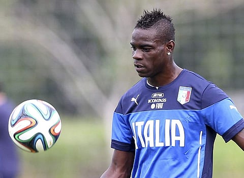 Nice forward Mario Balotelli (File | AP)