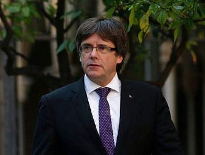 File: Catalonia's separatist leader Carles Puigdemont  (Photo | AP)