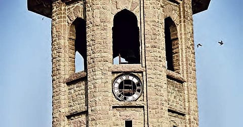 A picture  of Moazzam Jahi Market Clock Tower | vinay madapu