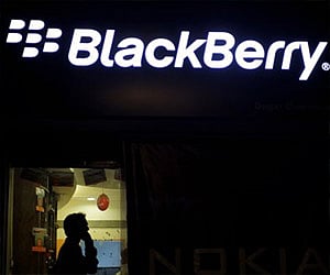 BlackBerry mobile. (File photo: AP)
