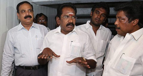 Minister for Co-operation Sellur K Raju informed that as many as 10.15 lakh farmers were disbursed a total of Rs 3,113 crore under the crop insurance scheme in the State | EPS