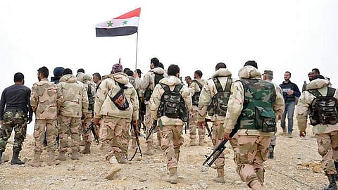 Syrian army troops (File | AP)