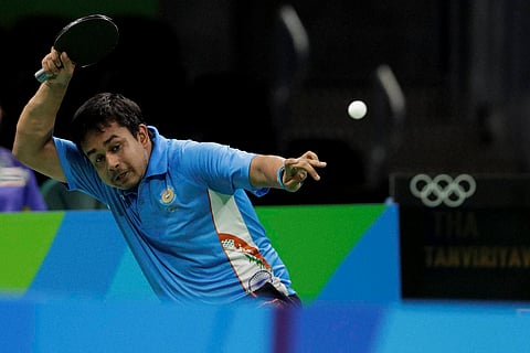 Indian paddler Soumyajit Ghosh (File | AP)