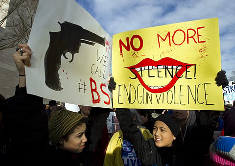 The 'March for Our Lives' events on Saturday drew massive crowds in cities across the country, marking the largest youth-led protests since the Vietnam War era. | AP