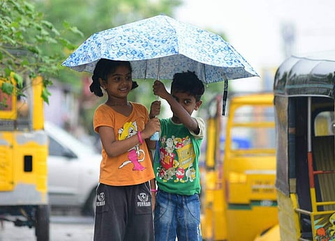(The city is expected to see partly cloudy skies during the next two days, before the pre-monsoon showers. (EPS | Sunish P Surendran)