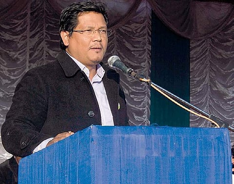 Chief of Meghalaya's National People's Party Conrad Sangma (Express File Photo)