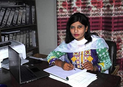 Krishna Kumar Kolhi belongs to a remote village in Nagarparkar district of Thar in Sindh province.