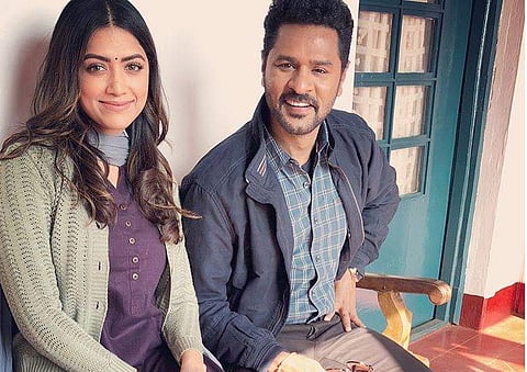 Mamta Mohandas with Prabhudheva.