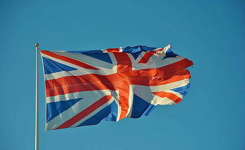 British flag used for representation.