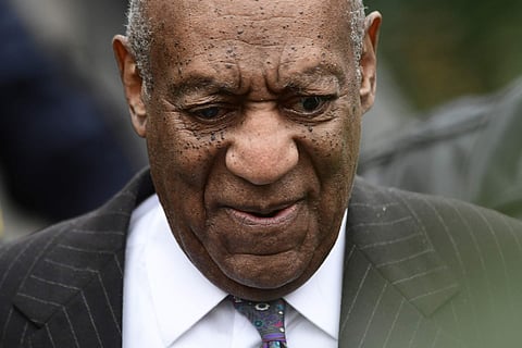 Bill Cosby leaves his sexual assault trial at the Montgomery County Courthouse, Monday, April 9, 2018, in Norristown | AP