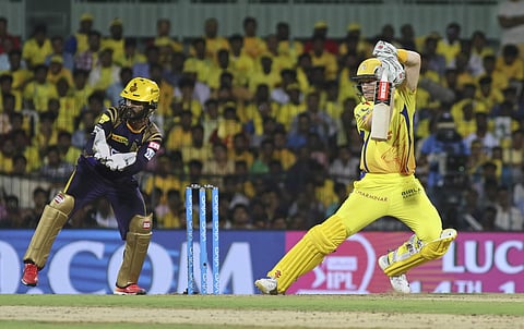 Sam billings of Chennai Super Kings bats during the VIVO IPL cricket T20 match against Kolkata Knight Riders in Chennai | AP