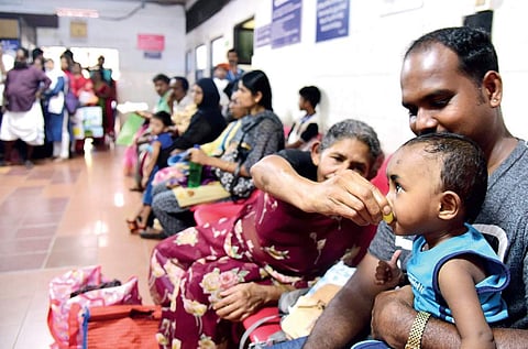 Patients in the hospital waiting to be examined | Express