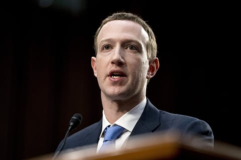 Facebook CEO Mark Zuckerberg (File Photo| AP)